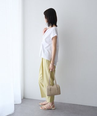 YECCA VECCA ピン付きドレープカットソー Off White