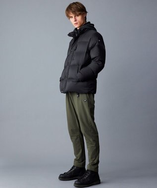 JOSEPH ABBOUD MOUNTAIN 【ソフト/吸水速乾】メランジバックメッシュ Tシャツ ネイビー系