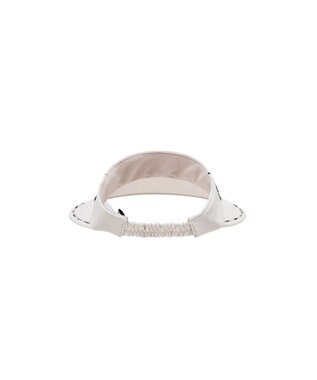 DAKS DAKS GOLF チェックサンバイザー パーチメント