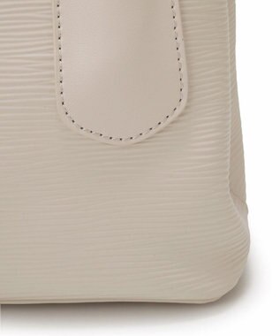 TOPKAPI 【Breath TOPKAPI】RIPPLE リプル バックル ショルダー付き ミニ トートバッグ オフ