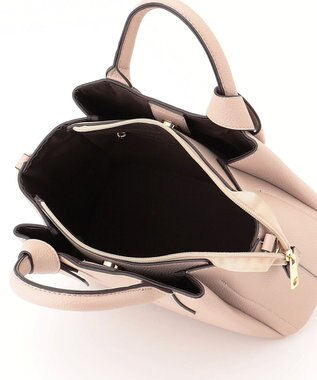 LA BAGAGERIE 【MONICA】リボンハンドルバッグ アイボリー