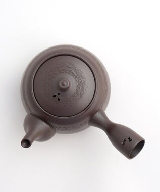 たち吉 【たち吉】大福松皮急須〈１個〉四日市萬古焼 ブラック