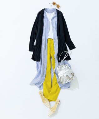 23区 【CLASSY.6月号掲載】ラインアーチ イヤリング シルバー系