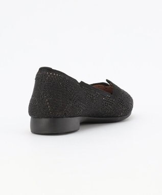 steppi ポインテッド レース パンプス ブラック