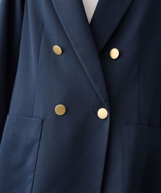 AMERICAN HOLIC Ｗボタンテーラードジャケット Navy