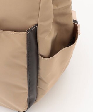 Y'SACCS シンプルスマートリュックサック ベージュ