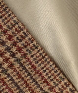 J.PRESS MEN 【KING SIZE】【JAPAN TWEED with REAL SHETLAND】ガンクラブチェック バルカラーコート ブラウン系4