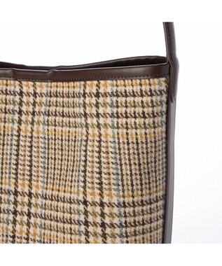 UNBILLION カシュカシュ cachecache / ツイードバケツバッグ ベージュ