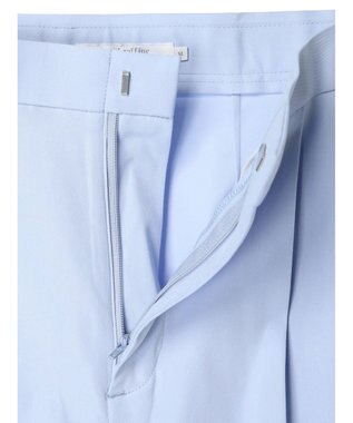 Green Parks きれいシルエットパンツ（ワイドストレート） Sax