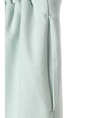 Green Parks マシュマロスエードＩラインスカート Sax