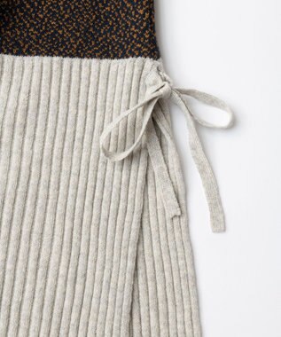 TRICOTE メランジニットワンピース 80IVORY