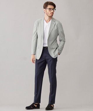 GOTAIRIKU 【吸水速乾/ウォッシャブル】ノルマンディーリネン カーディガンジャケット（24年モデル） ダークグリーン系(24年限定色)