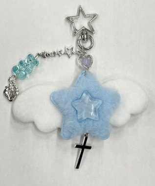 WEGO ダブルスターエンジェルキーホルダー