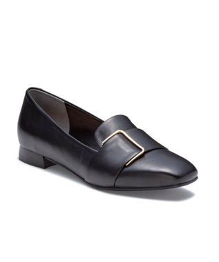 REGAL FOOT COMMUNITY 【リーガルレディース】F36R バックルフラットシューズ フラットシューズ ブラック