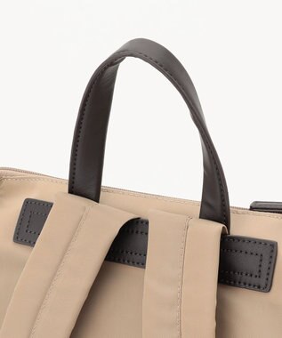 Y'SACCS シンプルスマートリュックサック ベージュ