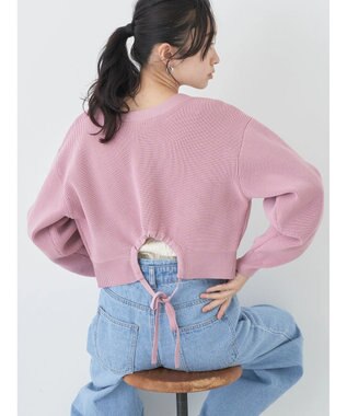 earth music&ecology バックリボンボレロ