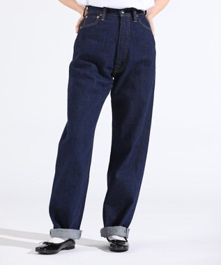 LENO KAY HIGH WAIST JEANS　ハイウエストストレートデニムパンツ INDIGO