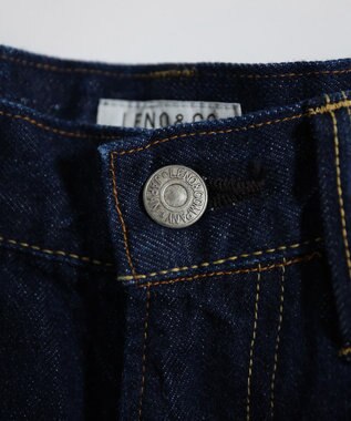 LENO KAY HIGH WAIST JEANS　ハイウエストストレートデニムパンツ INDIGO