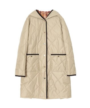 DAKS リバティプリントキルティングコートブルゾン ベージュ