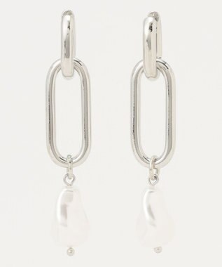 ICB 【2WAY】ループコンビピアス シルバー系