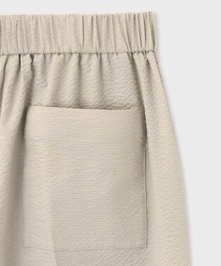 Paul Smith 【洗える】シアサッカー ワイドパンツ ベージュ