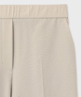 Paul Smith 【洗える】シアサッカー ワイドパンツ ベージュ
