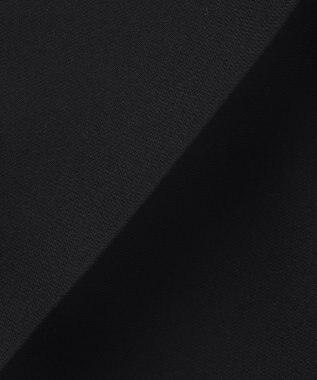 uncrave 【防しわ・洗濯機洗い可】ウォッシャブル ダブルクロス ワイドパンツ（uncrave STANDARD） ブラック