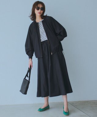 23区 【Oggi4月号掲載/洗える】Armor-lux ボーダー カットソー アイボリーxブラックボーダー