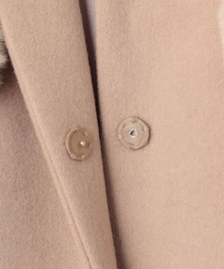 TOCCA 【消臭】FUR BOX ウールコート ブラウン系