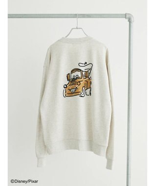 Green Parks Ｃａｒｓ／バックプリント裏毛プルオーバー Oatmeal