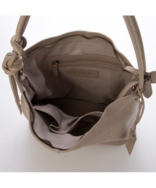 UNBILLION アトランタ ATLANTA / 牛革ロープハンドル2wayショルダーL グレージュ