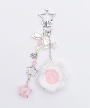 WEGO ぐるぐるビーズキーホルダー 柄5