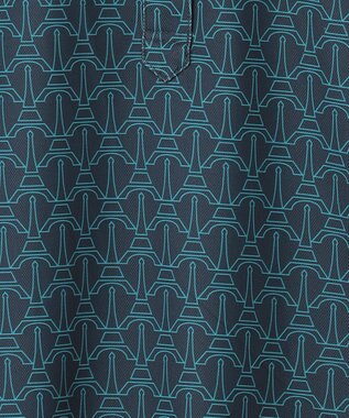 23区GOLF 【WOMEN】ＰＡＲＩＳ柄プリント 長袖シャツ ネイビー系5