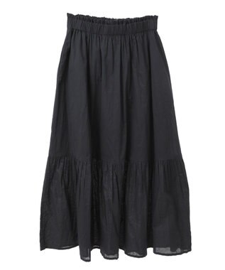 earth music&ecology クリンクルスカート Black