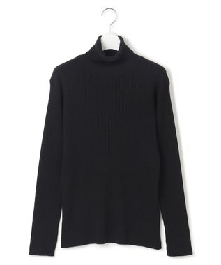 J.PRESS YORK STREET 【WOMEN】ANTI PILLING WOOL リブタートルニット