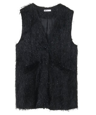 CRAFT STANDARD BOUTIQUE シャギーベスト Black