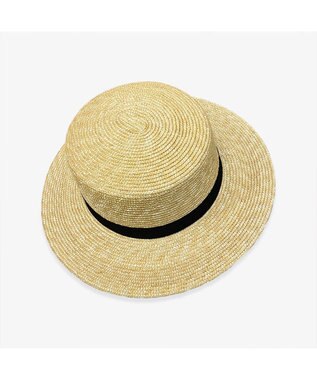 林八百吉商店 un chapeau　カンカン帽 ナチュラル