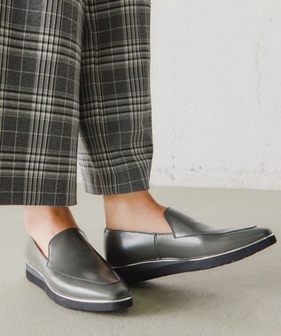 ASICS WALKING ペダラ レディース 2E 3.0cmヒール グレー系