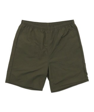 WEGO 【ウエストゴム/紐/速乾/洗濯可/SMLサイズ展開】ナイロンイージーショーツ オリーブ