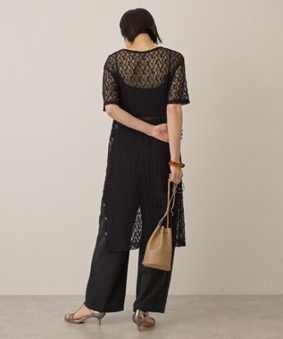 AMERICAN HOLIC レースＴシャツワンピース Black