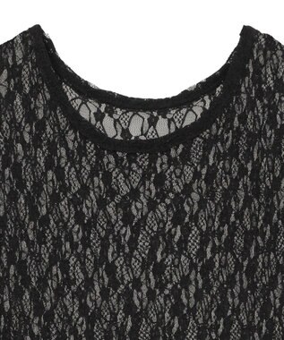 AMERICAN HOLIC レースＴシャツワンピース Black
