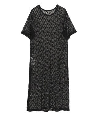 AMERICAN HOLIC レースＴシャツワンピース Black