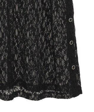 AMERICAN HOLIC レースＴシャツワンピース Black