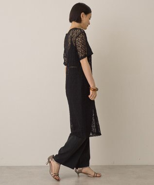 AMERICAN HOLIC レースＴシャツワンピース Black