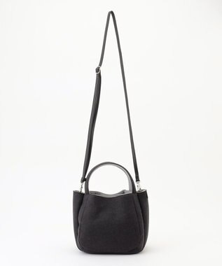 Y'SACCS フェルトトート　SSサイズ ブラック