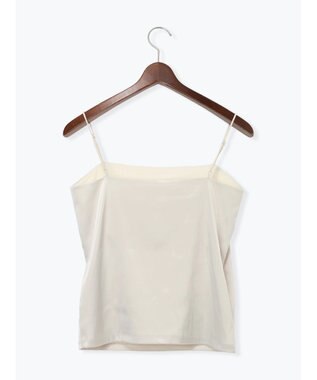 Te chichi カットサテンカップ付きキャミソール《2026 spring catalog item》 オフホワイト