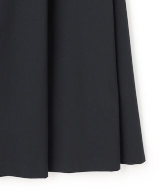 BEIGE， YANN / ラップタック フレアスカート Black