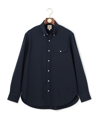 J.PRESS MEN 【KANEMASA JERSEY】ボタンダウン シャツ ネイビー系