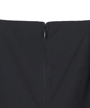 BEIGE， YANN / ラップタック フレアスカート Black