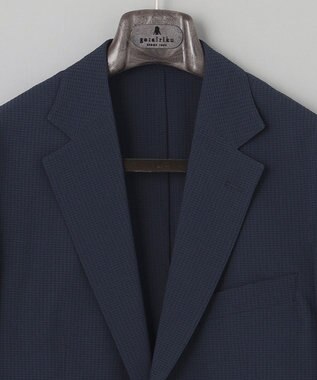 GOTAIRIKU 【AIRY MOVE  / セットアップ対応】DotAir2WAYストレッチサッカー セットアップジャケット ネイビー系